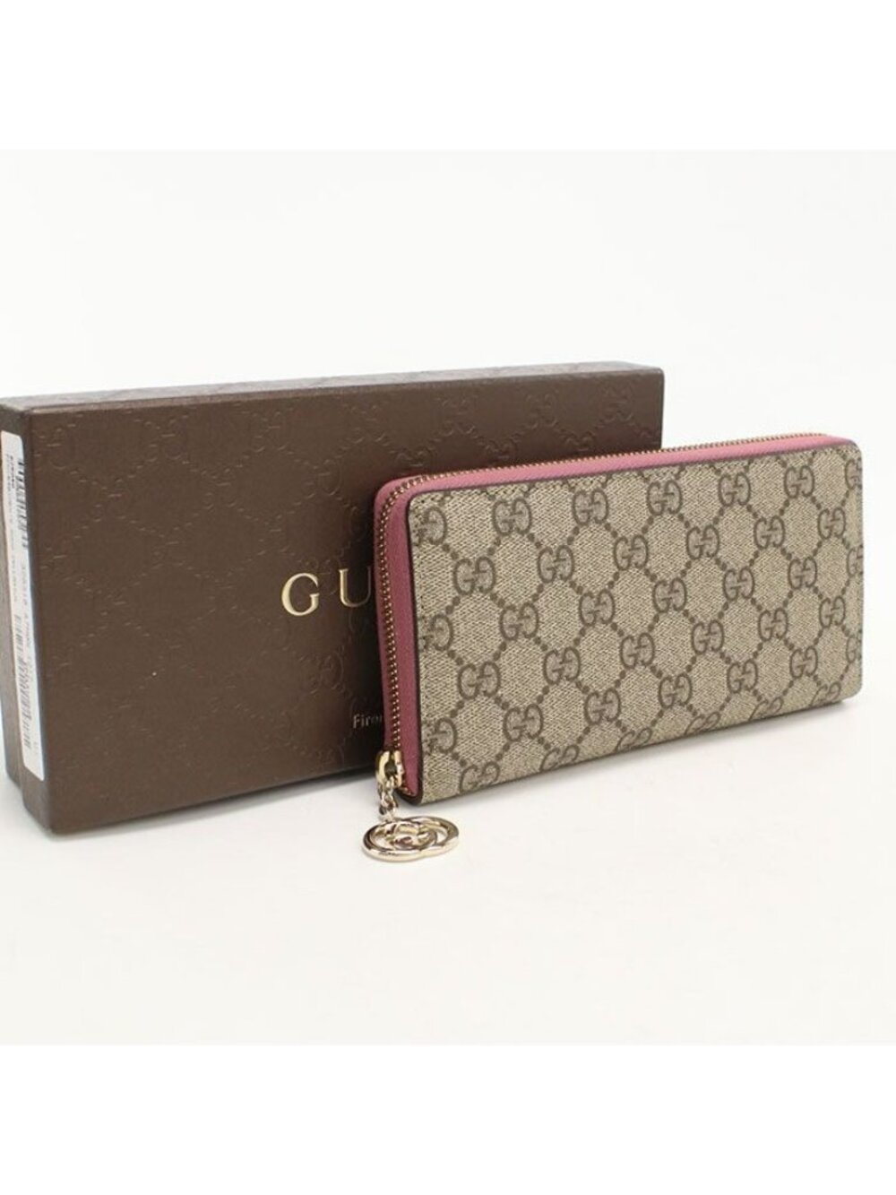 Gucci GG Supreme Wallet Zip Around